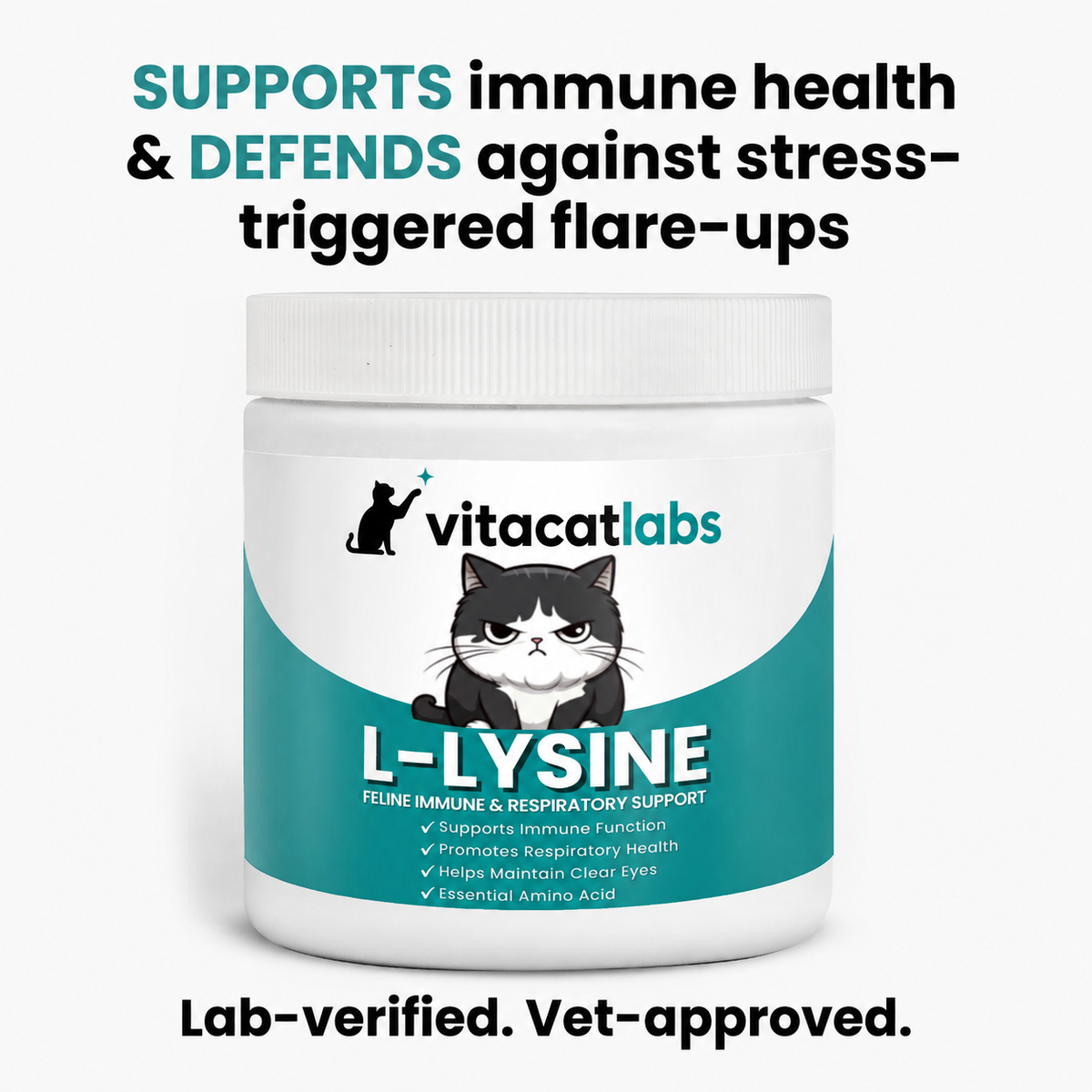 Vitacatlabs™ L-Lysine Supplement