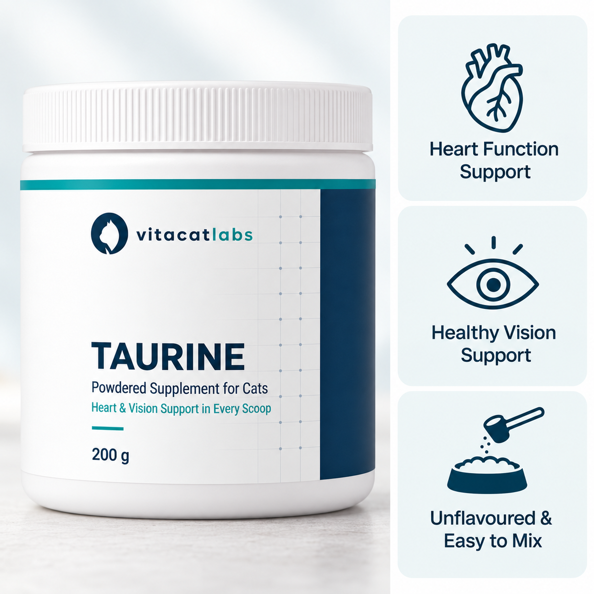 Vitacatlabs™ Taurine Supplement